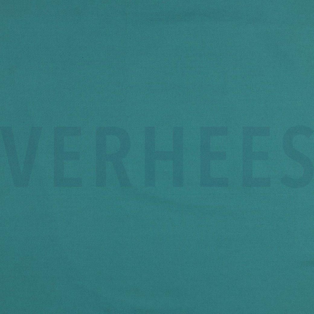 COTTON SATIN DARK CYAN