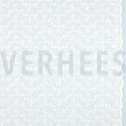 COTTON EMBROIDERY TWO-SIDE SCALLOP WHITE (thumbnail)