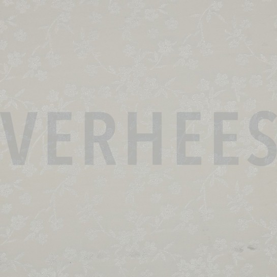 VISCOSE JACQUARD BLOEMEN ECRU #7
