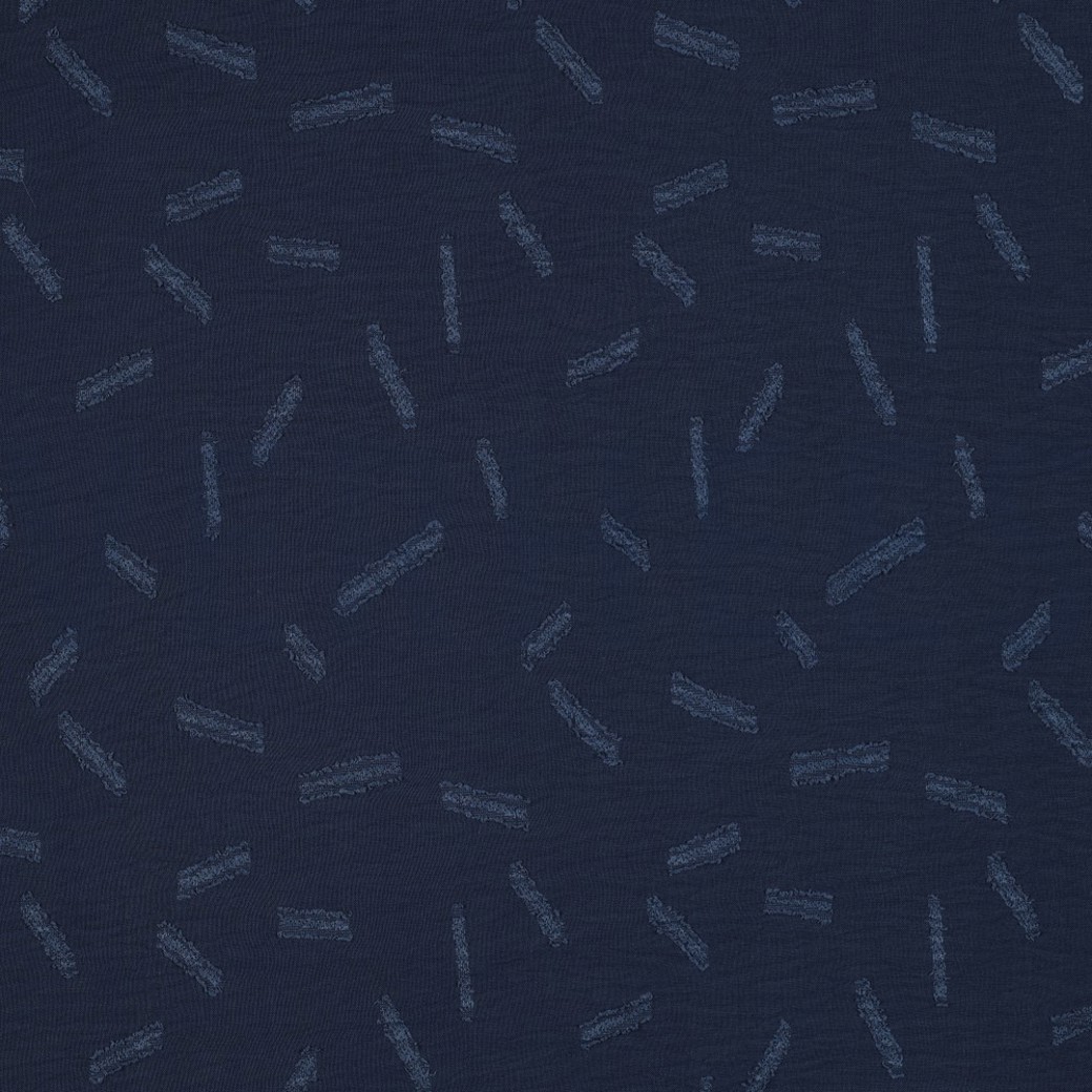 DOBBY JACQUARD STRIPES NAVY
