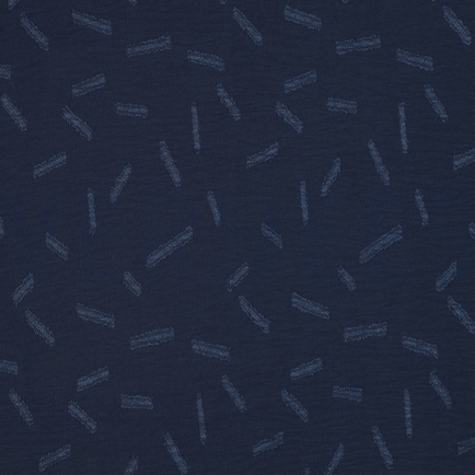 DOBBY JACQUARD STRIPES NAVY (hover)
