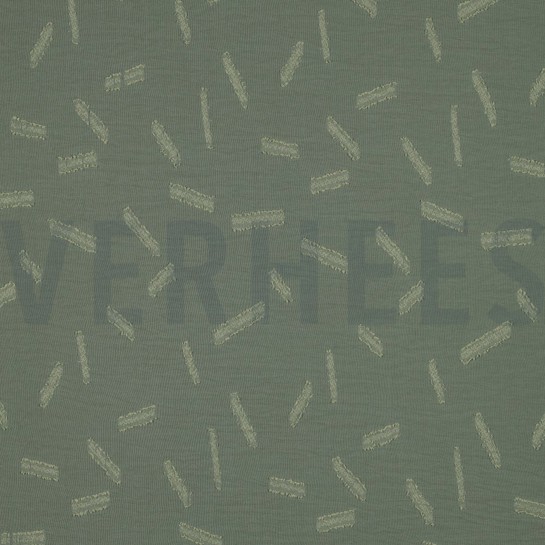 DOBBY JACQUARD STREIFEN BASILIKUM #7