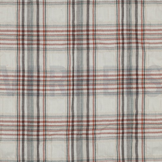 BAUMWOLLE GARNGEFÄRBT KAROS SAND #7