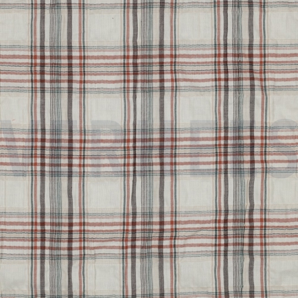 COTTON YARN DYED CHECKS SAND (hover)