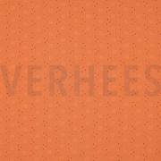 DOUBLE GAUZE EMBROIDERY FLOWERS ORANGE (thumbnail)