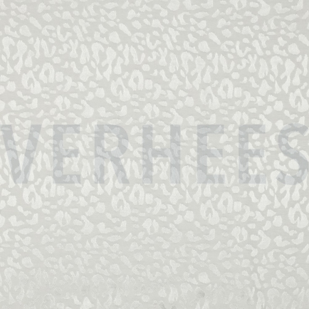 VISCOSE JACQUARD ANIMAL SKIN ECRU (hover)