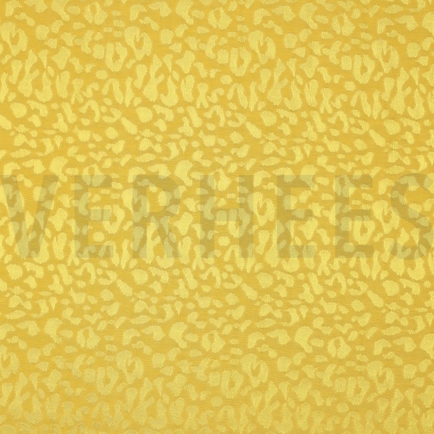 VISCOSE JACQUARD ANIMAL SKIN LEMON (hover)