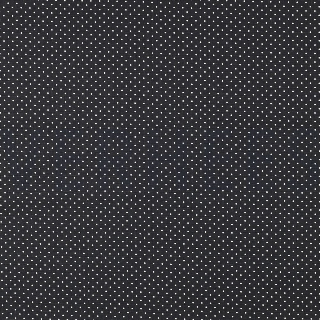 POPLIN PETIT DOTS BLACK