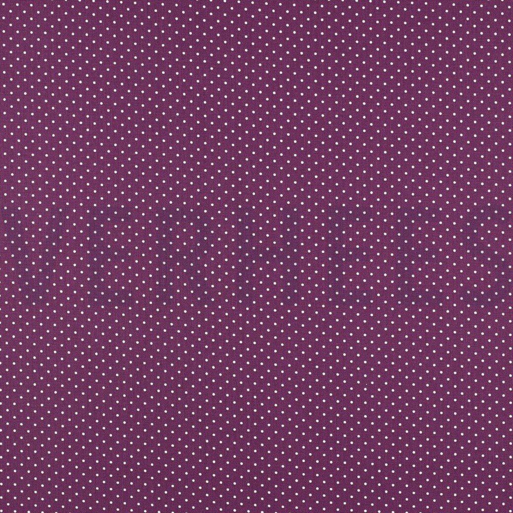 POPLIN PETIT DOTS PURPLE