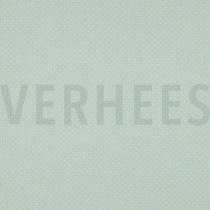 BAUMWOLLE POPELINE KLEINE PUNKTE MINZE (hover)