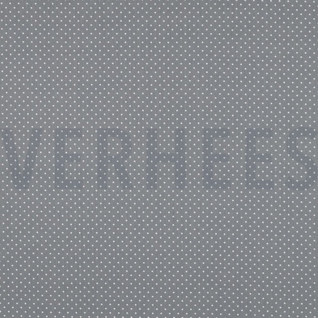 POPLIN PETIT DOTS GREY
