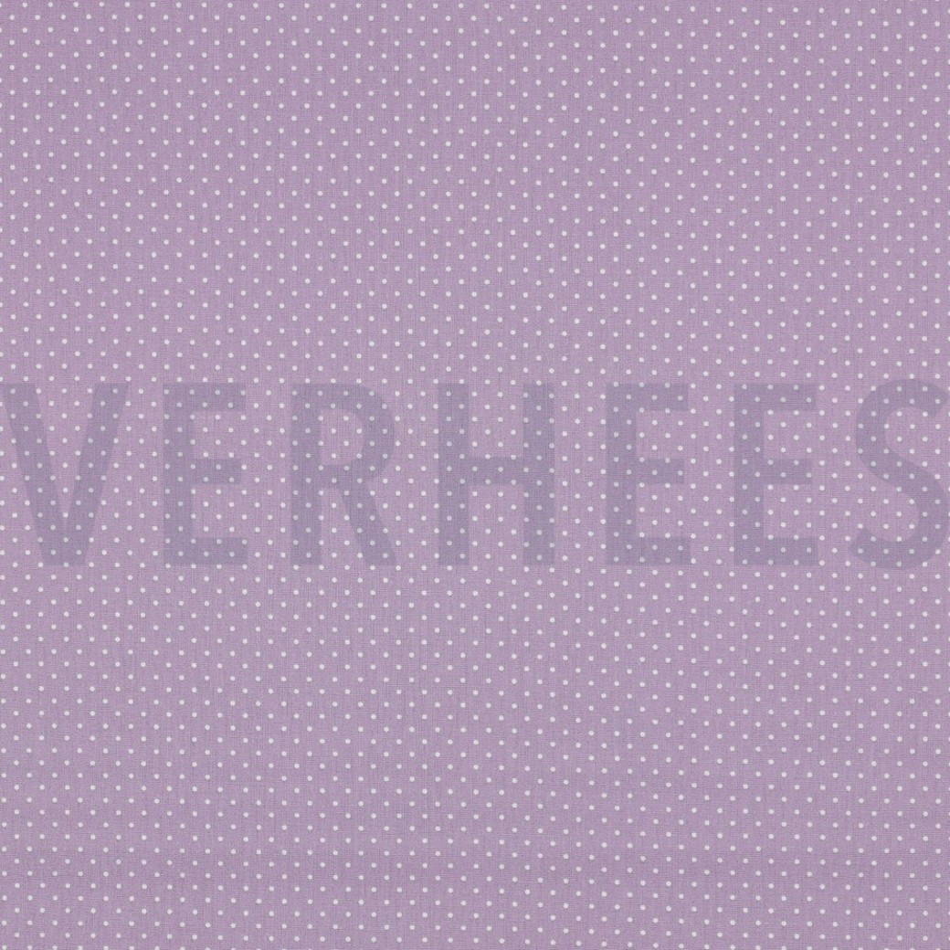 POPLIN PETIT DOTS LILAC