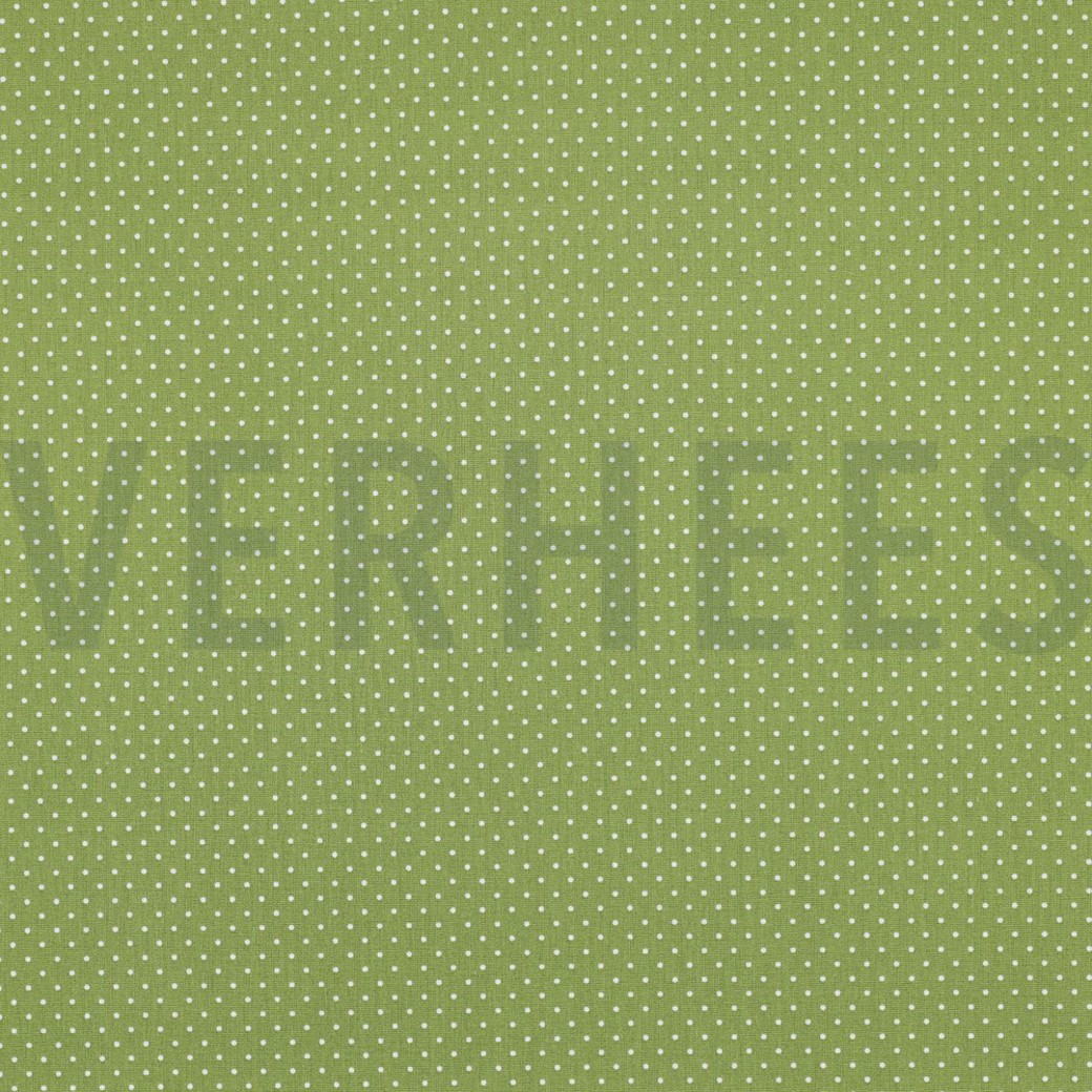 POPLIN PETIT DOTS GREEN