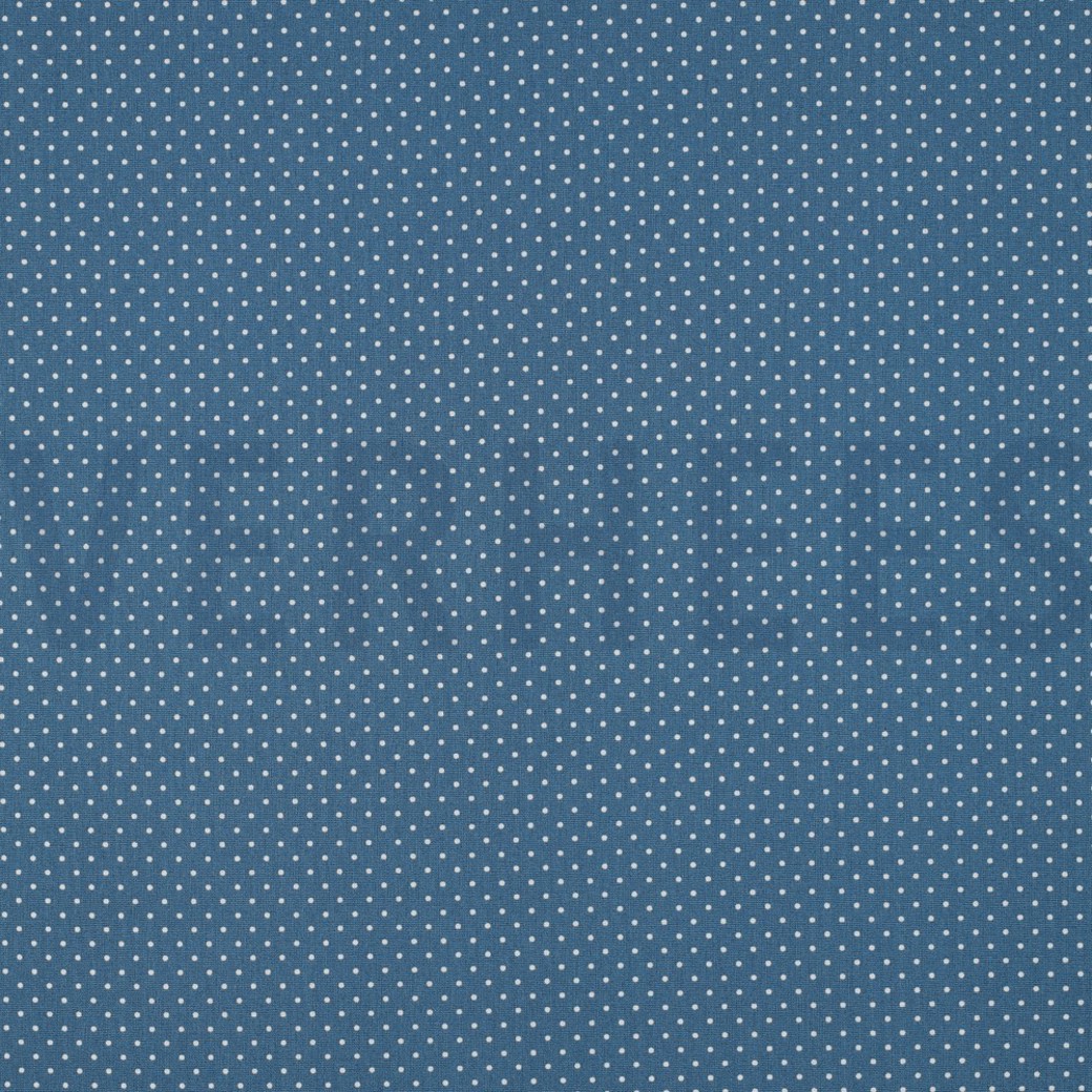 POPLIN PETIT DOTS BLUE