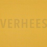 POPLIN PETIT DOTS OCHRE (thumbnail)
