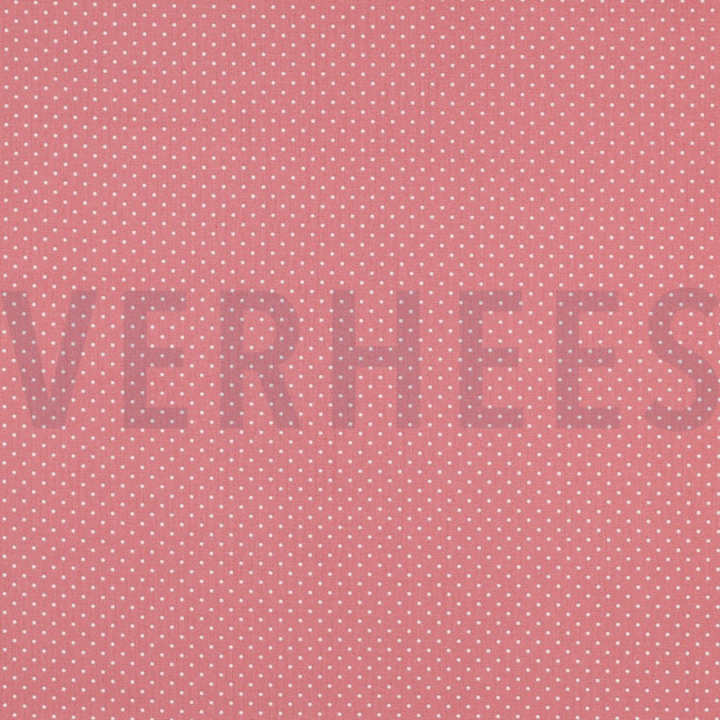 POPLIN PETIT DOTS BLUSH