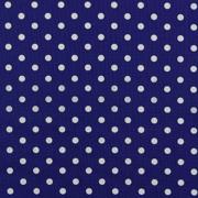POPLIN DOTS COBALT (thumbnail)