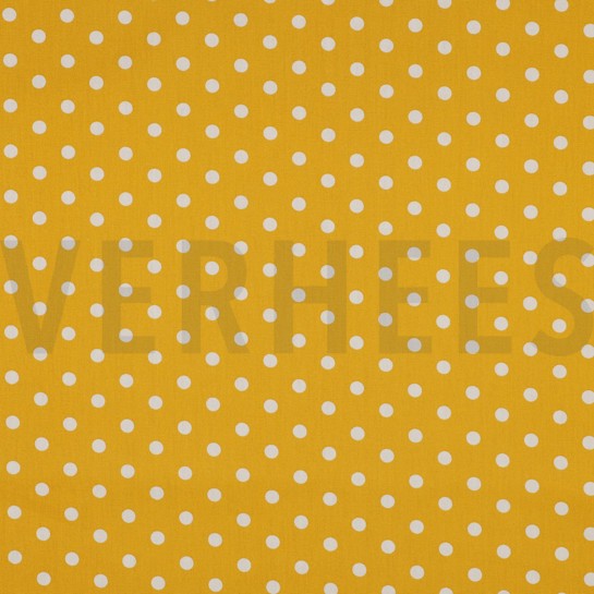 POPLIN DOTS YELLOW #7