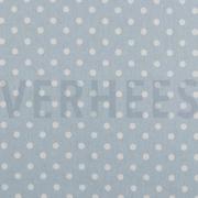 POPLIN DOTS LIGHT BLUE (thumbnail)