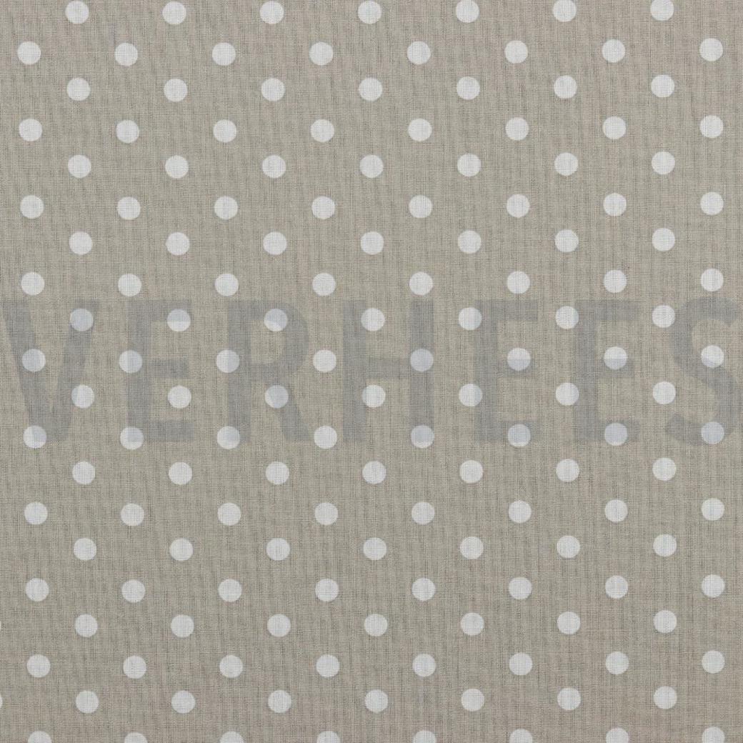 POPLIN DOTS SAND