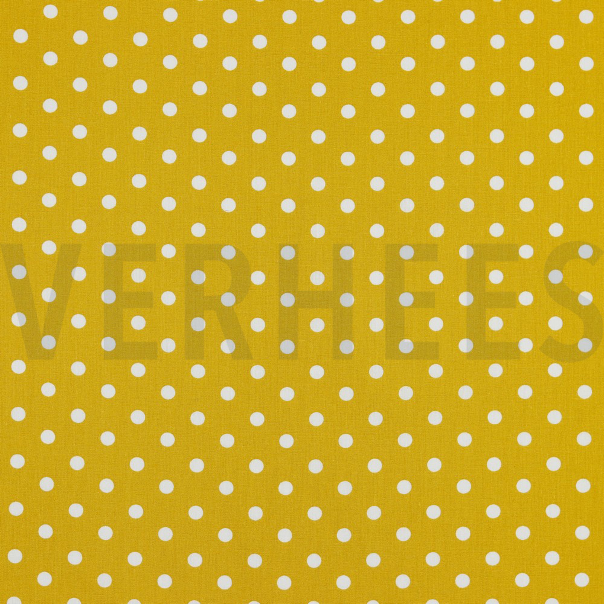 POPLIN DOTS OCHRE (high resolution)