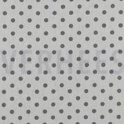 POPLIN DOTS WHITE/GREY (thumbnail)