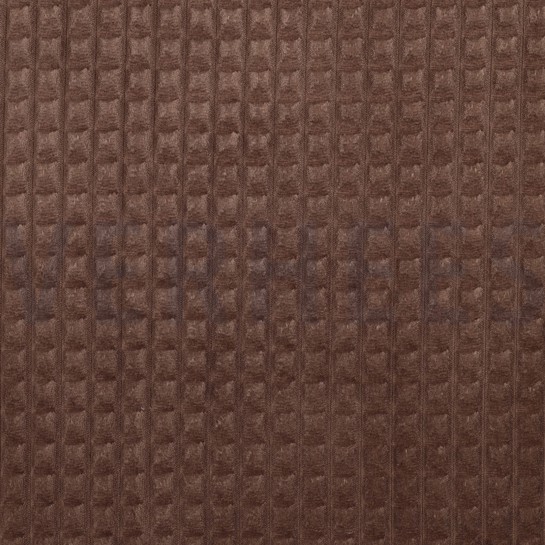 VELOURS DECO SQUARE BROWN #7