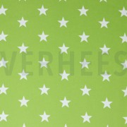 POPLIN STARS LIME (thumbnail)