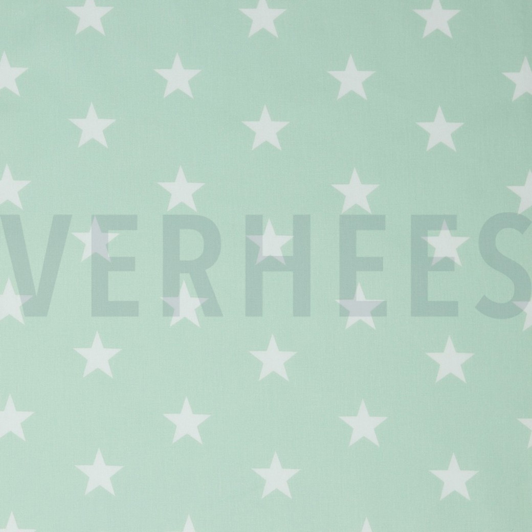 POPLIN STARS MINT