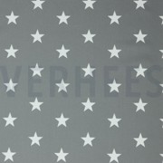 POPLIN STARS GREY (thumbnail)