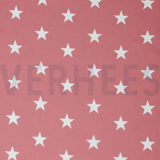 BAUMWOLLE POPELINE STERNE BLUSH #7