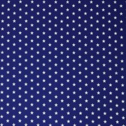 POPLIN PETIT STARS COBALT (thumbnail)