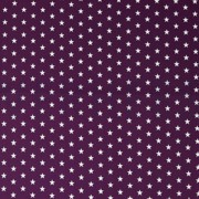 POPLIN PETIT STARS PURPLE (thumbnail)