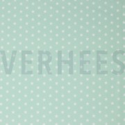 POPLIN PETIT STARS MINT (thumbnail)