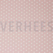 POPLIN PETIT STARS OLD ROSE (thumbnail)