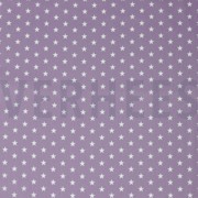 POPLIN PETIT STARS LILAC (thumbnail)