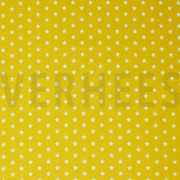 POPLIN PETIT STARS YELLOW (thumbnail)