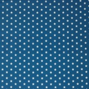 POPLIN PETIT STARS BLUE (thumbnail)