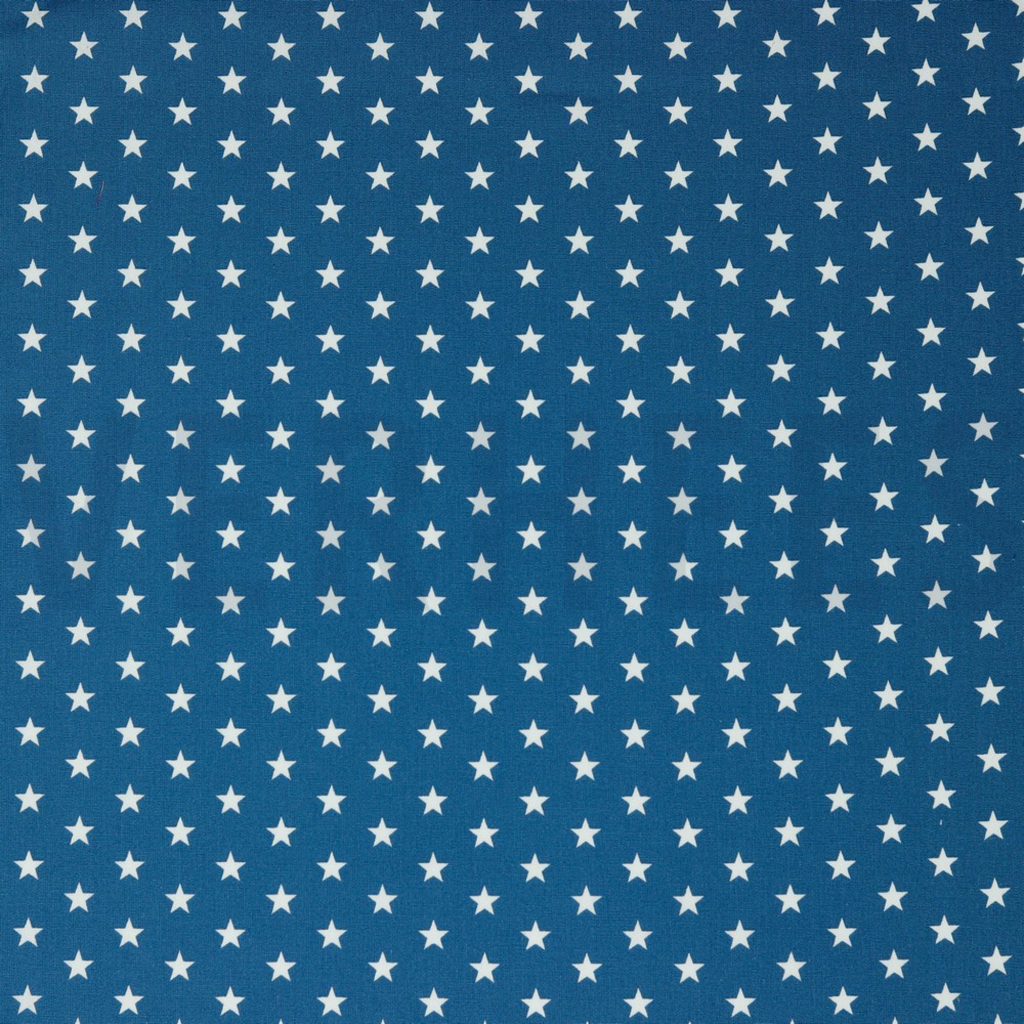 POPLIN PETIT STARS BLUE (high resolution)