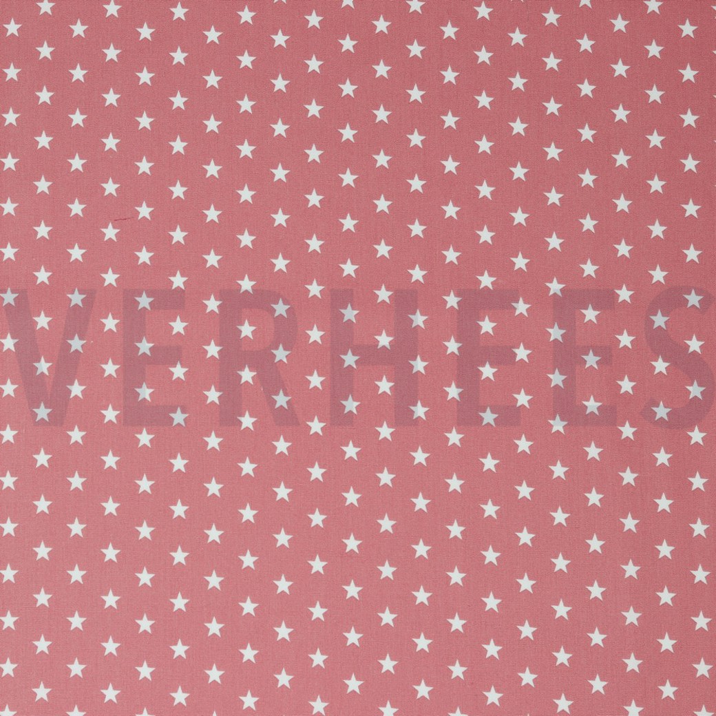 POPLIN PETIT STARS BLUSH