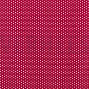 POPLIN MINI STARS CERISE (thumbnail)