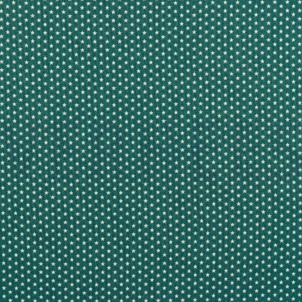 POPLIN MINI STARS PETROL (hover)