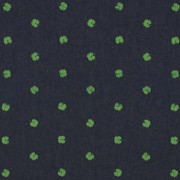 JEANS EMBROIDERY CLOVER INDIGO (thumbnail)
