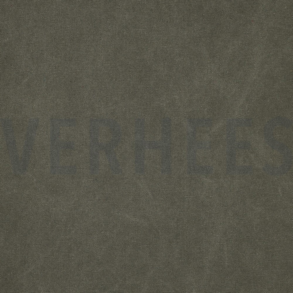CANVAS STONEWASHED ARMY GREEN