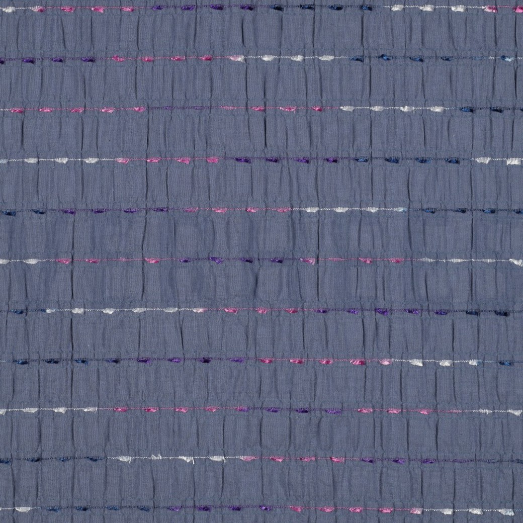 CRINKLE COTTON DOBBY STRIPE JEANS