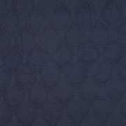 DOUBLE GAUZE QUILT NAVY (thumbnail)