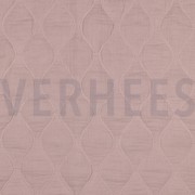 DOUBLE GAUZE QUILT SOFT ROSE (thumbnail)