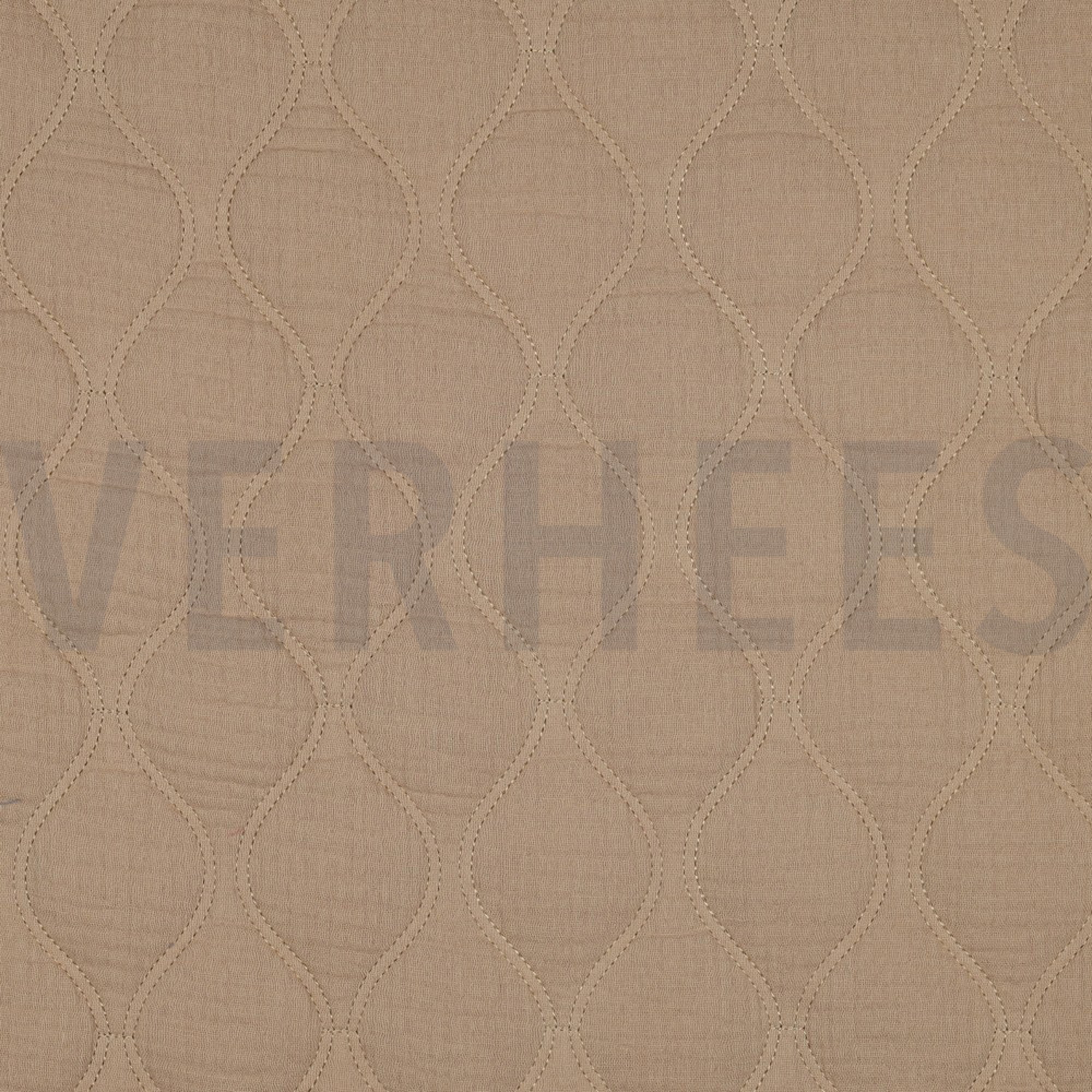 DOUBLE GAUZE QUILT BEIGE (high resolution)