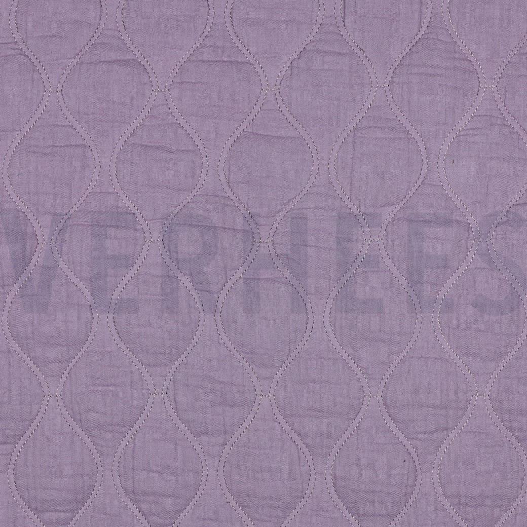 DOUBLE GAUZE QUILT LILAC