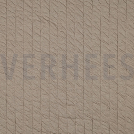 QUILTED JERSEY STRIPE SAND (hover)